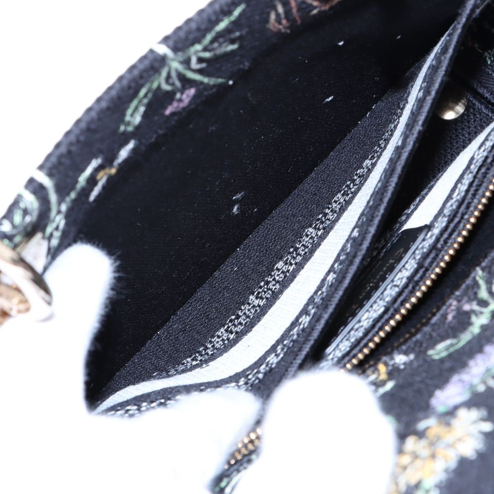 Pre-Loved Dior Medium Embroidered Canvas Herbarium Lady D Lite - Picture 7 of 10